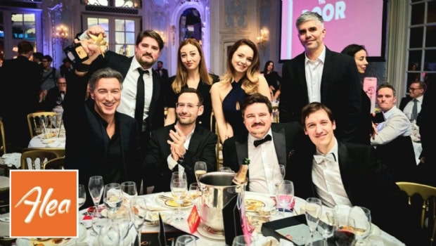 Alea team at the IGA Awards 2024, after winning Best Game Aggregator platform.